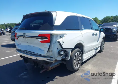 2022 Honda Odyssey Ex-L from USA, damaged, VIN 5FNRL6H74NB028461